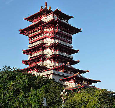 绵阳市-游仙区-涪江|越王楼风景区