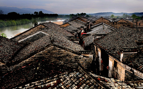 吉安市-青原区-渼陂村(中国名村(民国)红四军总部旧址