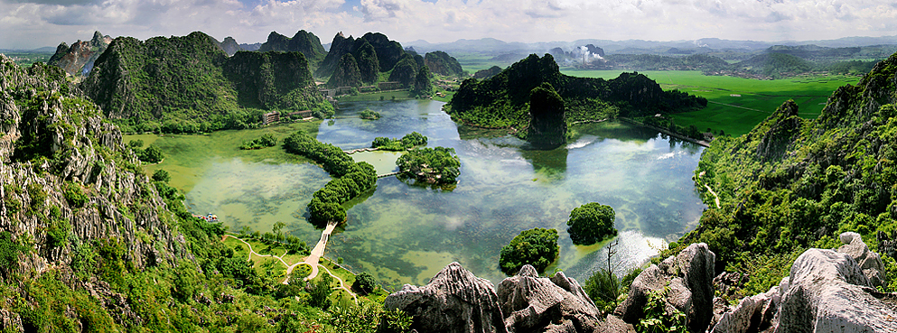 玉林市-陆川县-水月岩/龙珠湖风景区