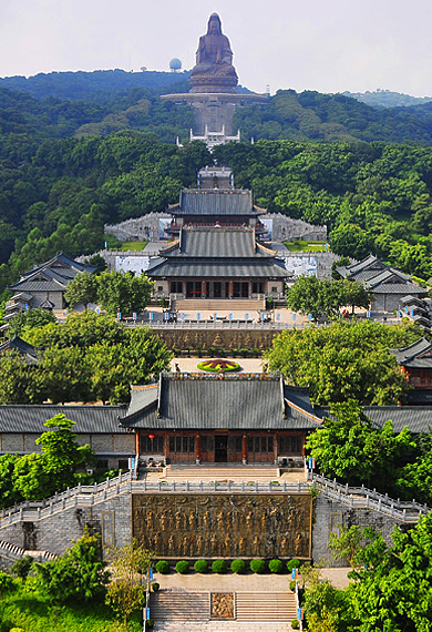 佛山市-南海区-西樵山(观音苑)国家级风景名胜区(5A)