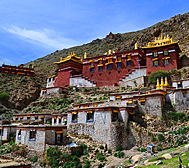 日喀则市-南木林-奴玛乡-雍仲林寺·风景旅游区