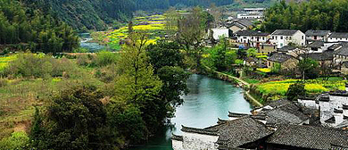 黄山市-祁门县-闪里镇-坑口村·风景区