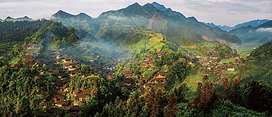 湘西州-保靖县-吕洞山镇-夯吉村（夯吉苗寨）风景旅游区