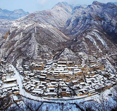 北京市-门头沟区-斋堂镇-爨底下村（|清|建筑群）·爨柏风景旅游区