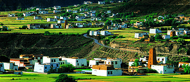 甘孜州-乡城县-青麦乡-木差村（|明|夯土碉楼）·贡巴拉康