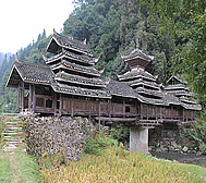 黔东南州-从江县-往洞镇-增盈村·|清|金勾风雨桥