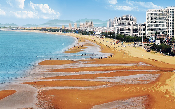 烟台市-海阳市-万米海滩浴场（海阳国家级旅游度假区）风景旅游区|4A