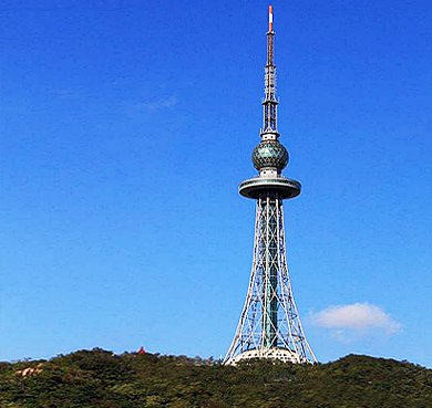 青岛市-市南区-太平山|青岛广播电视塔|观景台