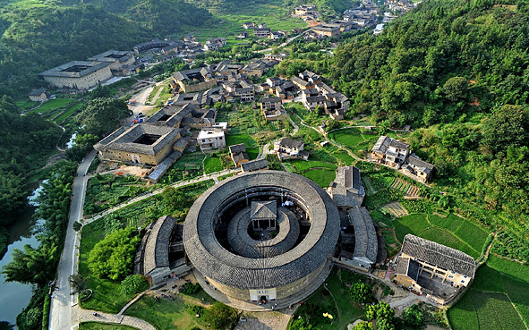 龙岩市-永定区-湖坑镇·湖坑古镇（福建土楼）风景旅游区|5A