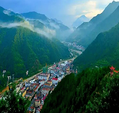 汉中市-佛坪县城-袁家庄街道·佛坪旅游小镇（佛坪老街）风景旅游区