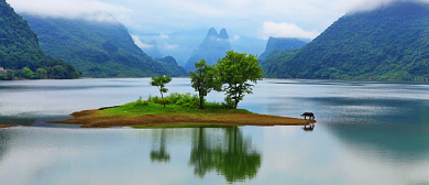 桂林市-永福县-罗锦镇-金鸡河水库风景区