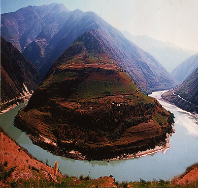 怒江州-兰坪县-澜沧江大峡谷·澜沧江第一湾风景区