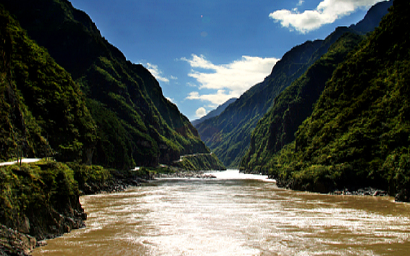 凉山州-冕宁县-雅砻河峡谷（茶马古道·|唐-民|雅砻江古道）风景区