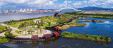 珠海市-横琴新区-芒洲湿地风景区