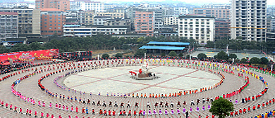 湘西州-永顺县城-灵溪镇·湘潭文化休闲广场