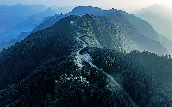 遵义市-桐梓县-黄连乡-大娄山·（柏箐自然保护区）黄莲原始森林风景区