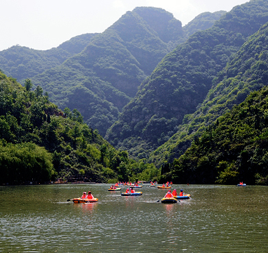 三门峡市-卢氏县-官道口镇-崤山·豫西大峡谷（漂流）风景旅游区|4A