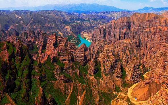 临夏州-永靖县-炳灵丹霞国家地质公园·炳灵石林风景旅游区