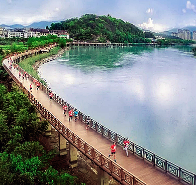 台州市-仙居县-永安溪绿道·风景旅游区|4A