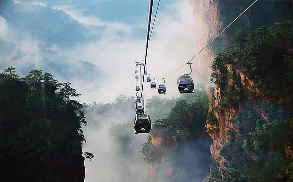 张家界市-武陵源区-武陵源·天子山风景旅游区 