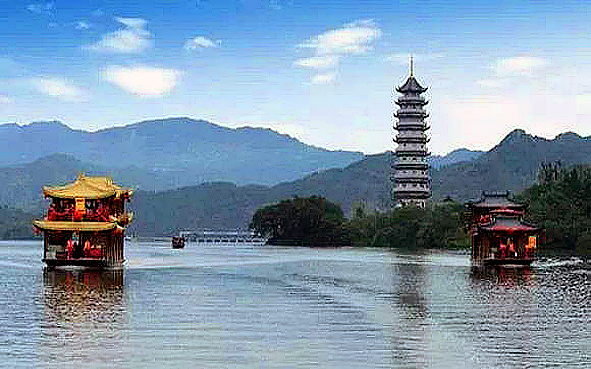 重庆市-开州区-汉丰街道-滨湖公园·文峰塔（汉丰湖国家湿地公园）风景旅游区|4A