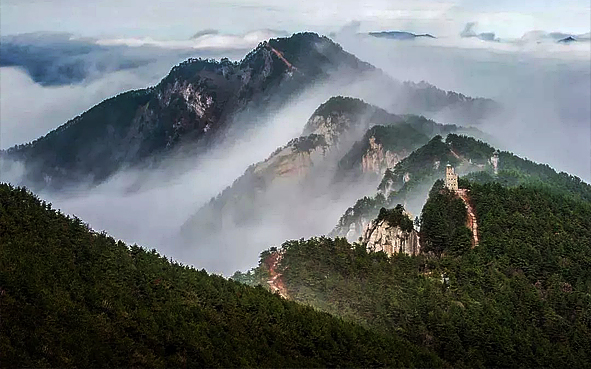 黄冈市-罗田县-大别山国家森林公园（天堂寨1729米·湖北大别山国家级自然保护区）风景旅游区|4A