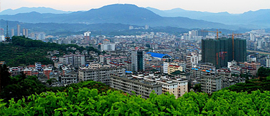 黄冈市-罗田县城-凤山镇-罗田县政府·北丰河（滨河）风景区