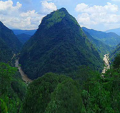 丽江市-华坪县-永兴乡-鸡冠山风景区