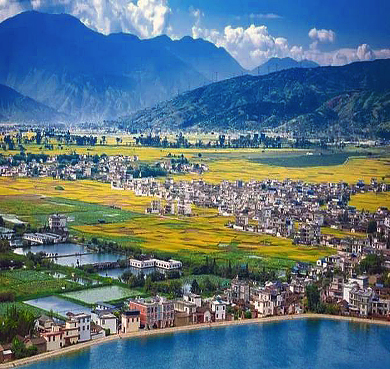 丽江市-永胜县-三川镇-翠湖村·三川坝（三川荷花节）田园风景区