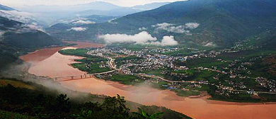 大理州-云龙县-功果桥镇-澜沧江风景区