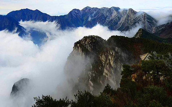 九江市-庐山市-庐山·五老峰（1358米）风景区