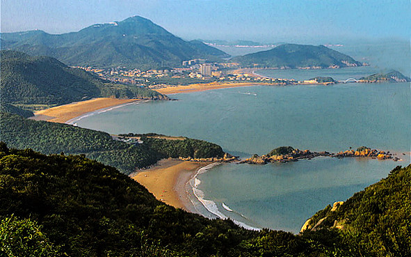 舟山市-普陀区-朱家尖街道-朱家尖南沙（十里金沙）风景旅游区|4A