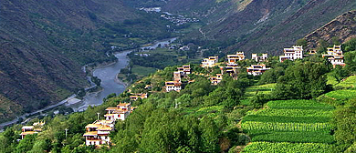 甘孜州-丹巴县-小金川河（熊猫大道）风景区