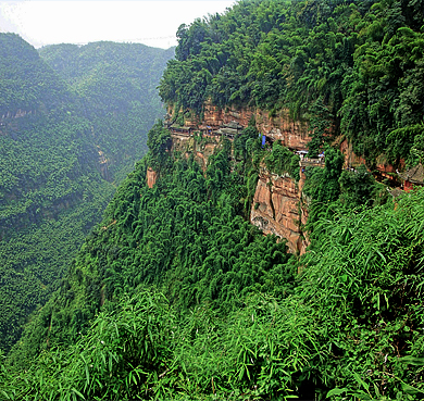 宜宾市-江安县-蜀南竹海·天宝寨风景旅游区|4A