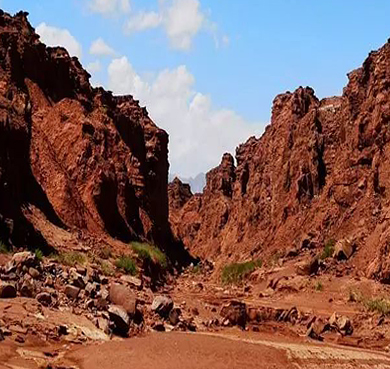 阿克苏地区-柯坪县-柯坪红沙漠（丹霞谷）风景区