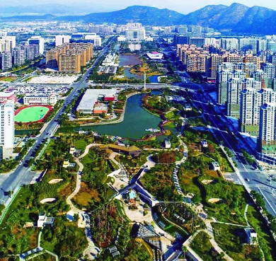 温州市-龙湾区-市民广场·文化中心·龙翔湖公园