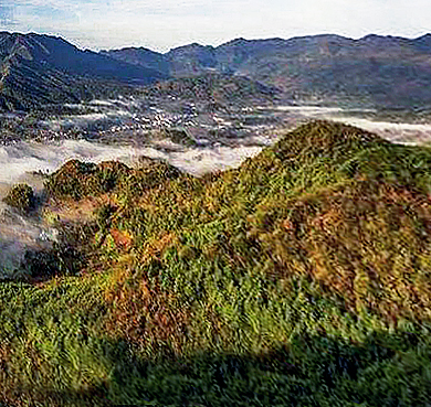 巴中市-通江县-空山镇-空山国家森林公园·空山（天盆）风景旅游区