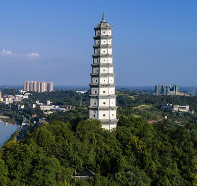 内江市-市中区-沱江·乐贤半岛（三元塔）风景旅游区|4A