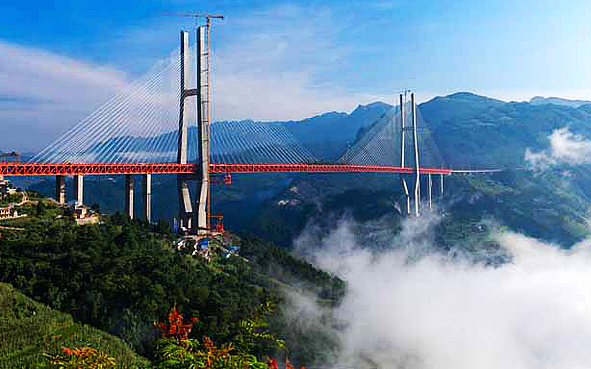 曲靖市-宣威市-普立乡-泥珠河大峡谷（普立特大桥）风景区