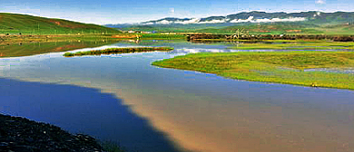 玉树州-玉树市-拉秀乡-念经湖风景区