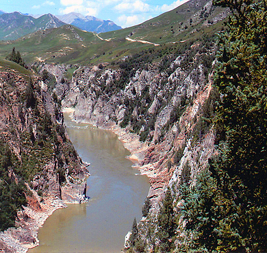 黄南州-河南县-宁木特乡-黄河大峡谷风景区