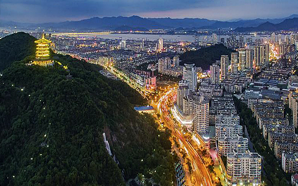 台州市-椒江区-东山公园（观海楼·台州湾观景台）风景旅游区