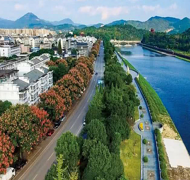 宁波市-宁海县城-徐霞客大道·大溪（滨河）风景区