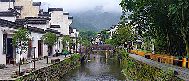 宣城市-绩溪县-瀛洲镇-龙川村（龙川水街）风景旅游区