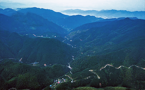 衡阳市-祁东县-四明山国家森林公园