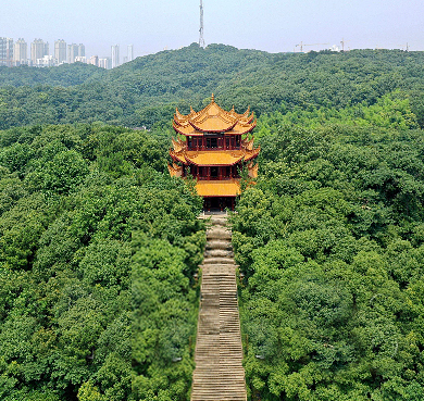 岳阳市-岳阳楼区-金鹗山公园（望岳亭·吴三桂炮台）风景旅游区