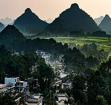 黔西南州-贞丰县-者相镇-双玉峰（双乳峰）风景旅游区|4A