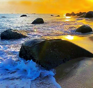 汕尾市-陆丰市-金厢镇-观音岭（镇海石·水月宫）海滨（碣石湾）风景旅游区