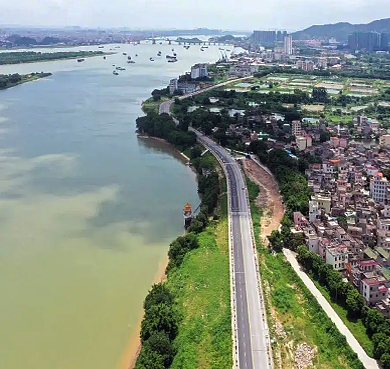 江门市-鹤山市-西江（滨江）风景区