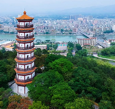 惠州市-龙门县城-龙城街道-分塔山（水西塔）森林公园